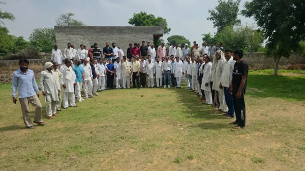 Palwal News : भुडेर बने विधानसभा मुहिम को गाँव अतरचटा में मिला व्यापक समर्थन