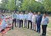 Faridabad News : नगर निगम फरीदाबाद द्वारा आयुष विभाग के सहयोग से रोज गार्डन में योग शिविर का आयोजन