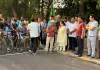 Faridabad news विश्व साइकिल दिवस के उपलक्ष्य में आयोजित साइकिल रैली को महापौर प्रवीण बत्रा जोशी ने दिखाई हरी झंडी