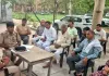 Rewari News: थाना प्रभारियों ने सुरक्षा व्यवस्था को लेकर क्षेत्र के मौजिज व्यक्तियों के साथ की बैठक