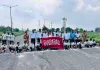 Faridabad News : दौड़ प्रतियोगिता में लगभग 20 स्कूलों के 400 विद्यार्थियों ने भाग लिया