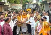 Faridabad News : सड़क व 18 गलियों के निर्माण कार्य का विधायक मूलचंद शर्मा ने कराया शुभारंभ