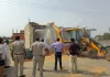 Mewat/Tawdu News: तावडू में 6 एकड़ में विकसित तीन अवैध कॉलोनियों पर चला बुलडोजर, अवैध निर्माण किए ध्वस्त