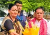 Faridabad News : पालन घर जन कल्याण ट्रस्ट की ओर से प्रिंसेस पार्क सोसाइटी में वितरण सम्मान समारोह का आयोजन