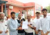 Palwal/Hathin News : आलीमेव गांव के राजकीय स्कूल में सीजेपी के समर्थकों द्वारा प्रदर्शन करने की कोशिश विफल हुई, प्रशासन ने ज्ञापन लेकर मामला शांत कराया