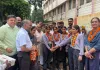 Faridabad news : हजारों स्कूली बच्चों को मिलेगी राहत, आर्य नगर में मिल्क प्लांट रोड से सेक्टर-2 तक सड़क निर्माण कार्य का शुभारंभ, RMC से बनेगीं मुख्य सड़क सहित 9 गलियां