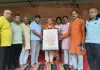 Faridabad News : योगिराज श्रीकृष्ण के जन्मोत्सव पर योग चिकित्सा शिविर एवं बुजुर्गों का सम्मान