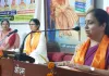 Faridabad News : संस्कारित संतान ही परिवार और राष्ट्र का गौरव: महापौर प्रवीण जोशी