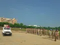 Faridabad news : जिला स्तरीय स्वतंत्रता दिवस समारोह का पूर्वाभ्यास जारी, एडीसी अंजलि श्रोत्रिया ने किया निरीक्षण