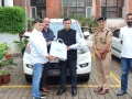 Nuh News: एमथ्रीएम फाउंडेशन ने नूंह पुलिस को भेंट की नई बोलेरो गाड़ी, एसपी ने जताया आभार