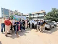 Faridabad News : स्वच्छता अभियान के तहत पावरग्रिड द्वारा जागरूकता रैली आयोजित