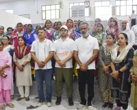 Palwal News : पलवल में आयोजित हुई 14-18 वर्ष की बालिकाओं की मैराथन