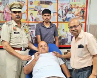 Kurukshetra: महान क्रांतिकारी एवं स्वतंत्रता सेनानी रास बिहारी बोस की जयंती पर लगाया 589 वां स्वैच्छिक रक्तदान शिविर