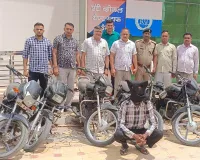 Kaithal News: एंटी व्हीकल थेफ्ट स्टाफ द्वारा बाइक चोर काबू, 7 चोरीशुदा बाइक बरामद। 