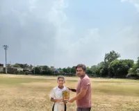 Faridabad News : गुलाब क्रिकेट एकेडमी ने 221 रन से विजय प्राप्त की