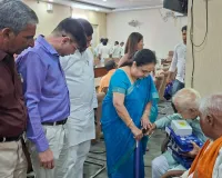 Faridabad News : नगर निगम में दिव्यांगजनों एवं जरूरतमंद नागरिकों के लिए विशेष स्वास्थ्य जांच एवं सहायक उपकरण वितरण शिविर आयोजित