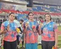 Faridabad News : इंडियन एथलेटिक्स में हरियाणा की बेटियों ने बनाया नया रिकॉर्ड