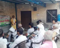 Palwal News : सरकार के 12 वर्ष पूर्ण होने पर कृषि विभाग ने चलाया प्राकृतिक खेती जागरूकता अभियान
