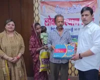 Palwal News : खेल राज्य मंत्री गौरव गौतम ने विश्राम गृह में पीएम स्वनिधि लोक कल्याण मेला में 20 स्ट्रीट वेंडर को सम्मानित किया