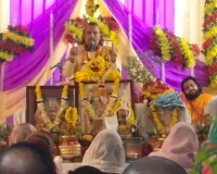 Fariidabad News : मनोहारी झांकियों एवं संगीतमय भजनों के बीच श्रीमद् भागवत कथा सम्पन्न