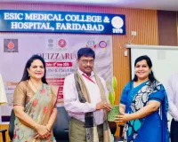 Faridabad News : आईएमए एमएसएन हरियाणा पैरा-क्लिनिकल मेडिकल क्विज़ प्रतियोगिता का आयोजन