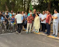 Faridabad News : विश्व साइकिल दिवस के उपलक्ष्य में आयोजित साइकिल रैली को महापौर प्रवीण बत्रा जोशी ने दिखाई हरी झंडी
