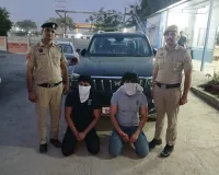Gurugram News: साइड नहीं दी तो दिल्ली के युवक को लाठी डंडों से पीटा, गाड़ी तोड़ी, दो गिरफ्तार 
