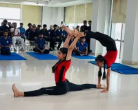 Palwal News: एसवीएसयू में उत्साह से मनाया गया योग दिवस 