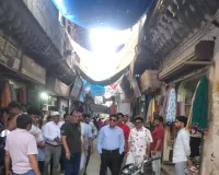 Taudu News: मुख्य बाजार में अतिक्रमण पर प्रशासन सख्त, दुकानदारों को अंतिम चेतावनी