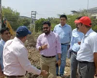 Gurugram news: सीईओ जीएमडीए ने शहर के विभिन्न हिस्सों में किया फील्ड निरीक्षण, मिली खामियां 