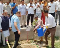 Hodal Palwal News: केंद्रीय मंत्री कृष्ण पाल गुर्जर ने एक पेड़ मां के नाम अभियान के तहत किया पौधा रोपण