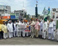 Kaithal/Gulha Cheeka News: भारत-अमेरिका ट्रेड डील के विरोध में शहीद ऊधम सिंह चौक पर किसानों का जोरदार प्रदर्शन