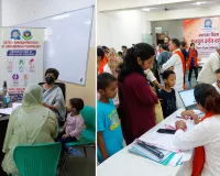 Faridabad News : एसडीआईईटी में मेगा निःशुल्क स्वास्थ्य जांच शिविर का आयोजन