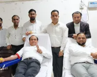 Faridabad News : महासचिव टीका डागर ने किया रक्तदान, बार ने दिया सेवा का संदेश