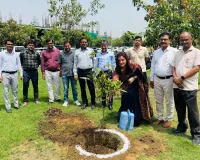 Palwal News : श्री विश्वकर्मा कौशल विश्वविद्यालय में लगाए एक हजार पौधे