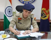 Panchkula News: पंचकूला पुलिस को मिली नई कमान: गुलदस्ते, पुलिस सलामी और अधिकारियों के स्वागत के बीच 2021 बैच की आईपीएस अदिति सिंह ने डीसीपी के रूप में संभाला कार्यभार