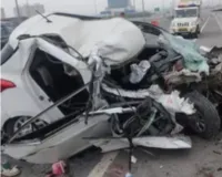 Gurugram News: द्वारका एक्सप्रेस वे पर ट्रक में घुसी कार, दिल्ली के दो युवकों की मौत 