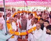 Palwal News: ग्राम खाम्बी को मिली विकास परियोजनाओं की बड़ी सौगात, केंद्रीय राज्य मंत्री कृष्णपाल गुर्जर ने किए करीब 3 करोड़ 80 लाख रुपये के कार्यों के उद्घाटन एवं शिलान्यास