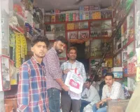Taudu/Mewat News: प्रतिबंधित प्लास्टिक रखने वाले 10 दुकानदारों पर लगाया 5500 रुपये जुर्माना। 