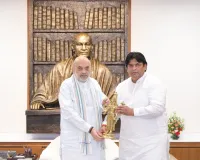 Gurugram News: अमित शाह से मिले विधायक मुकेश, गुरुग्राम के विकास पर की चर्चा 
