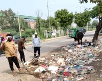 Faridabad News : निगम कर्मचारियों की हड़ताल के बीच नगर निगम प्रशासन ने शहर में कूड़ा उठाने और सफाई कार्य शुरू कराया