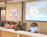 Palwal News : सरस्वती महिला महाविद्यालय में मतदाता जागरूकता गतिविधि का आयोजन किया 