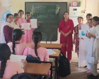 Palwal News : प्लास्टिक के दुष्प्रभाव पर विद्यालयों में जागरूकता कार्यक्रम का आयोजन
