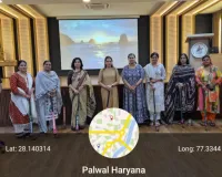 Palwal News : सरस्वती महिला महाविद्यालय में राष्ट्रीय खेल दिवस हर्षोल्लास के साथ मनाया गया