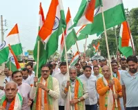 Faridabad News : बल्लभगढ़ में निकली तिरंगा यात्रा, देशभक्ति के रंग में रंगा शहर