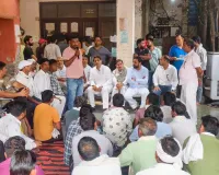 Palwal News : सीवर, सफाई एवं अग्निशमन कर्मचारियों की हड़ताल को मिला जिला कांग्रेस कमेटी का समर्थन