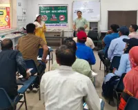Palwal News : रेडक्रॉस द्वारा निजी कंपनी कर्मचारियों को फर्स्ट एड, सीपीआर एवं नशा मुक्ति के प्रति किया गया जागरूक