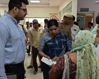 Faridabad News: हरियाणा राज्य महिला आयोग की अध्यक्ष उषा प्रियदर्शिनी ने बी.के. नागरिक अस्पताल का किया निरीक्षण