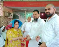 Nuh Mewat News: हिंदू समाज की बेटियों ने सरपंच पहलू खान को बांधी राखी, मेवात में दिखी हिंदू-मुस्लिम भाईचारे की खूबसूरत मिसाल