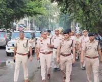 Nuh Tawdu News: ब्रज मंडल यात्रा को लेकर पुलिस अलर्ट: डीएसपी के नेतृत्व में शहर व गांवों में निकला फ्लैग मार्च, शांति की अपील